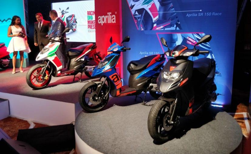 Aprilia SR 150 ABS To Arrive In January 2019 Prices Start At Rs 82000