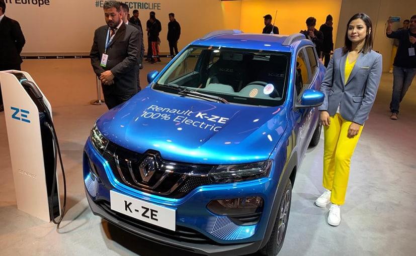 Auto Expo 2020 Renault K ZE Electric Car Debuts In India