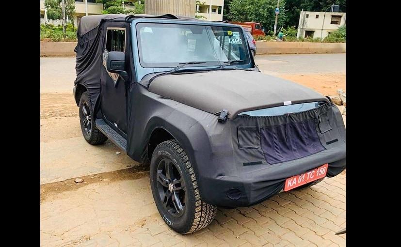New Generation Mahindra Thar Spy Images Reveal Exterior & Interior Details Ahead Of India Debut