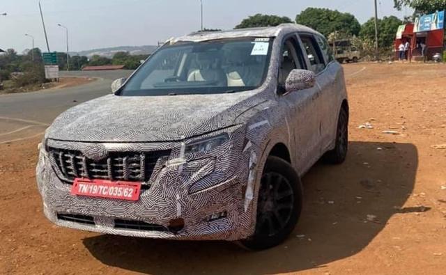 The next-generation Mahindra XUV700 will come with a more premium design that will include a plush and upmarket cabin as well, which is evident from these photos.