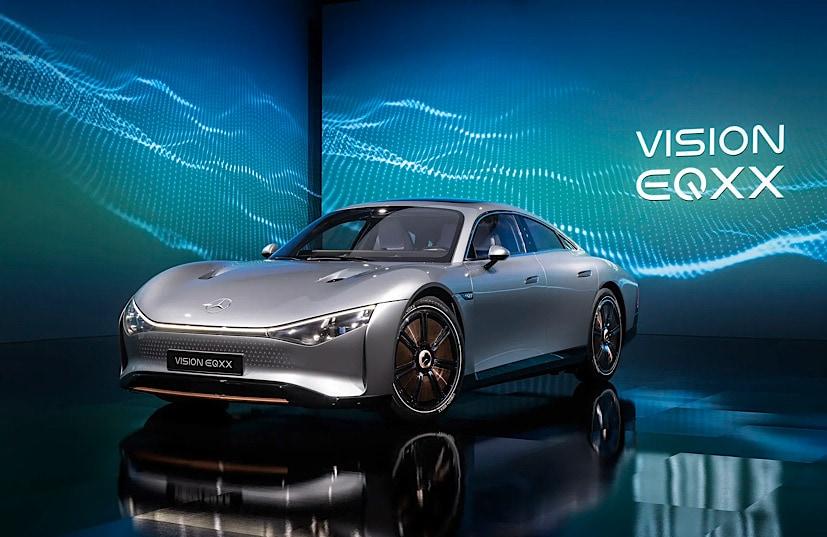 Mercedes Benz Unleashes Vision EQXX Concept With 1000 Km Range At CES 2022