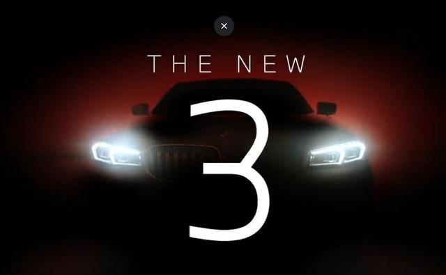 Led with just "Coming soon", the teaser image of the new BMW 3 Series only shows the headlights and the front grille, only partially though.
