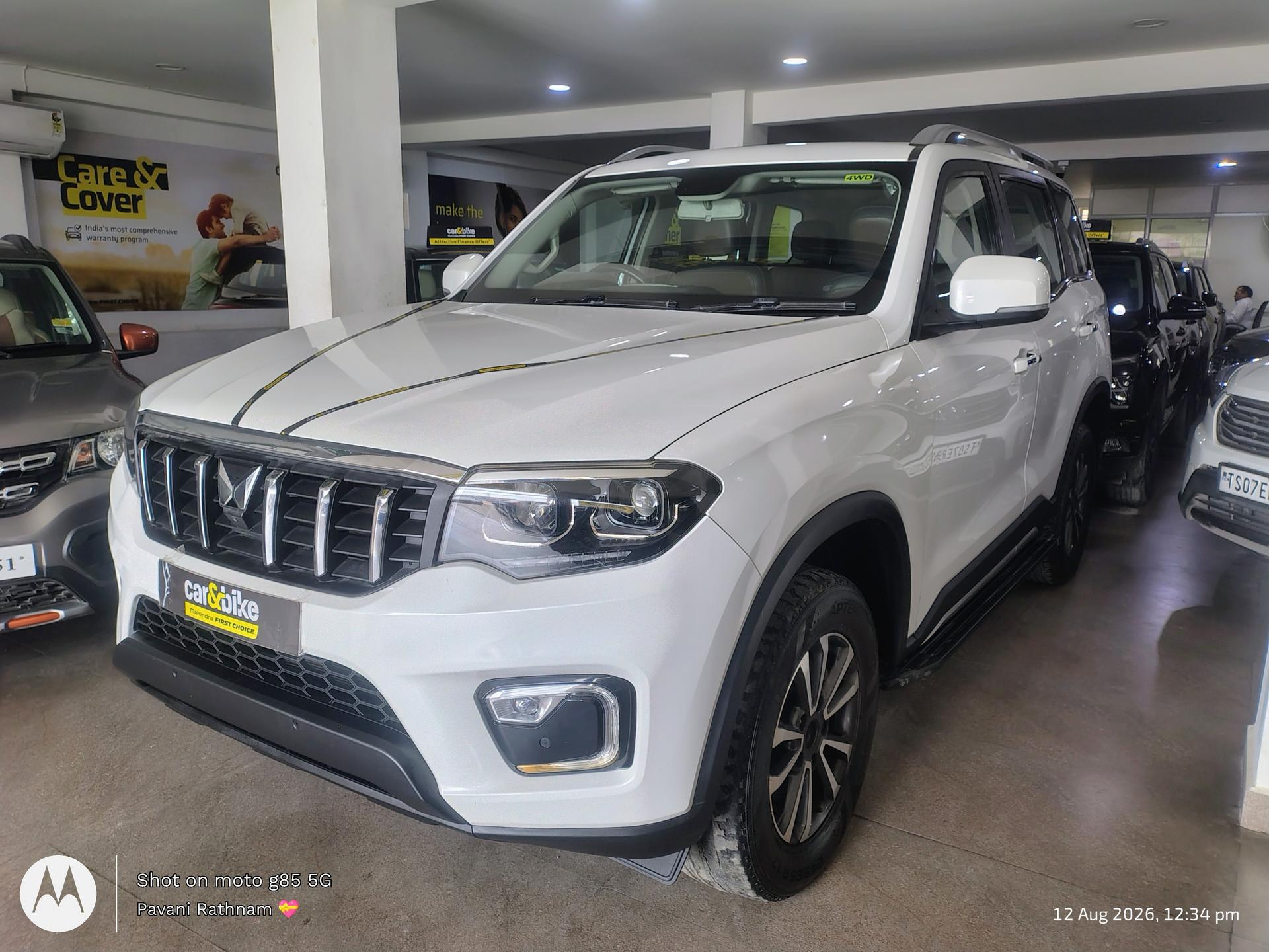 2022 महिंद्रा स्कॉर्पियो-N Z8 4WD 7 STR MT Diesel 2022 महिंद्रा स्कॉर्पियो-N Z8 4WD 7 STR MT Diesel