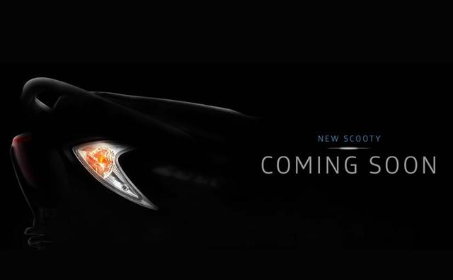 TVS has released a teaser image of its upcoming scooter. From the looks of it, the new scooter might be an updated version of the Scooty Zest.