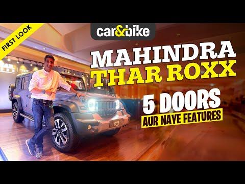 Mahindra Thar Roxx 5 Door Launched: First Look Mahindra Thar Roxx 5 Door Launched: First Look