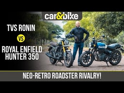 Royal Enfield Hunter 350 vs TVS Ronin Royal Enfield Hunter 350 vs TVS Ronin