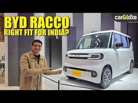 carandbike - ⚡️ SMALLEST BYD YET with 180 km range! BYD Racco kei car First Look | Japan Mobility Show 2025