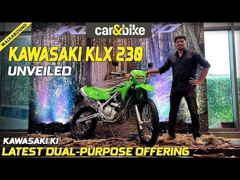 Kawasaki KLX 230 Unveiled | Walkaround | carandbike Kawasaki KLX 230 Unveiled | Walkaround | carandbike