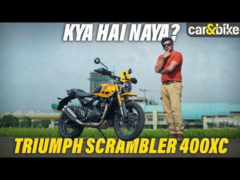2025 Triumph Scrambler 400 XC: Scrambler 400X se bhi achi? | Review| carandbike 2025 Triumph Scrambler 400 XC: Scrambler 400X se bhi achi? | Review| carandbike