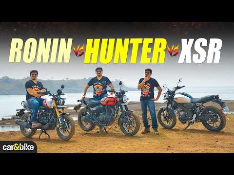 Yamaha XSR 155 vs Royal Enfield Hunter 350 vs TVS Ronin 225 | Which One Should You Buy? Yamaha XSR 155 vs Royal Enfield Hunter 350 vs TVS Ronin 225 | Which One Should You Buy?