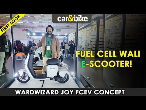 Yeh e-scooter chalegi HYDROGEN pe! | Wardwizard Joy FCEV concept unveiled | Walkaround Yeh e-scooter chalegi HYDROGEN pe! | Wardwizard Joy FCEV concept unveiled | Walkaround