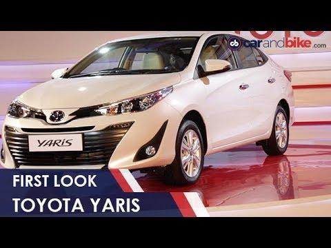 New Toyota Yaris First Look | #AutoExpo2018 | NDTV carandbike