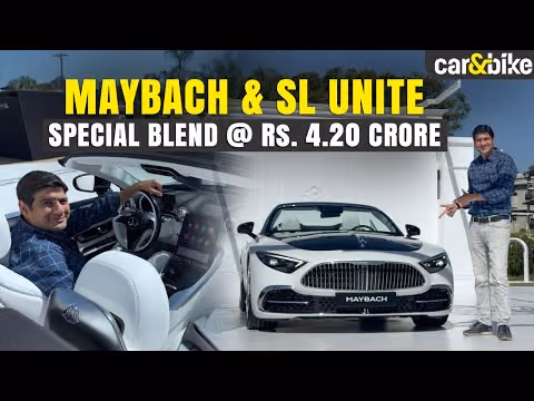 Mercedes-Maybach SL 680 Monogram Series Launched In India: Sporty Opulence Mercedes-Maybach SL 680 Monogram Series Launched In India: Sporty Opulence