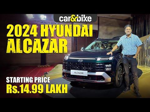 2024 Hyundai Alcazar Facelift Launched: Features, Interiors & Engine details 2024 Hyundai Alcazar Facelift Launched: Features, Interiors & Engine details
