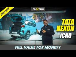 First Look: Tata Nexon iCNG | Automatic Coming too First Look: Tata Nexon iCNG | Automatic Coming too