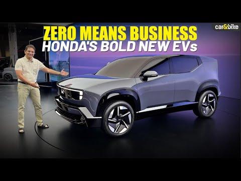 carandbike - Made-for-India Honda 0 alpha and 0 EVs. Rs 25 lakh onwards (estimated)