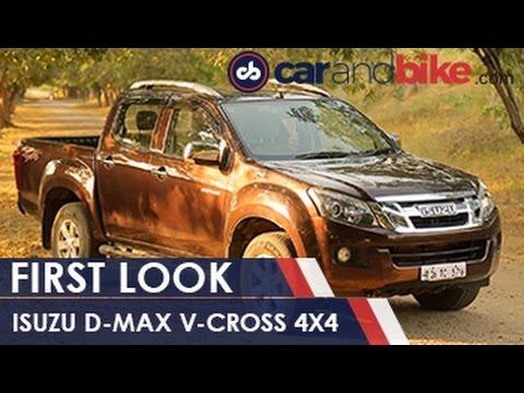Isuzu D-Max V-Cross 4x4 First Look - NDTV CarAndBike Isuzu D-Max V-Cross 4x4 First Look - NDTV CarAndBike