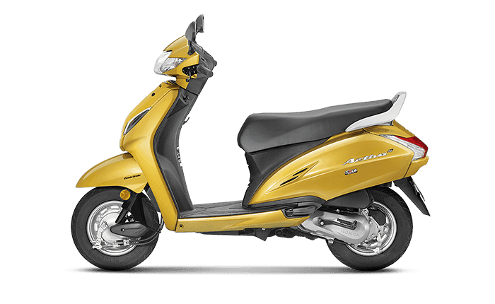 Honda Activa 5G Dazzle Yellow Metallic