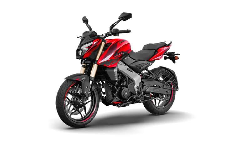 Pulsar Ns400 Side Red