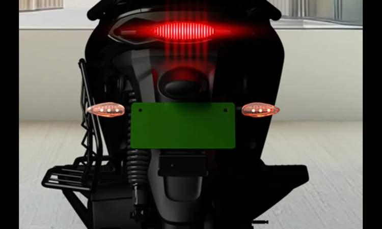 Bgauss ruv350 rearlook