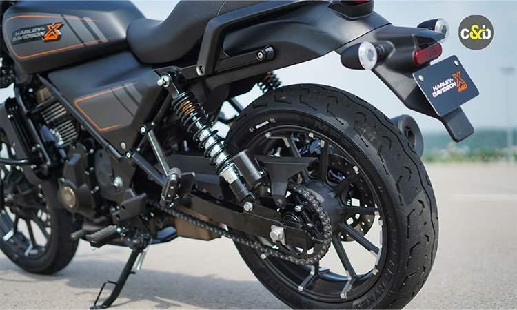 Harley Davidson x440 rear suspention