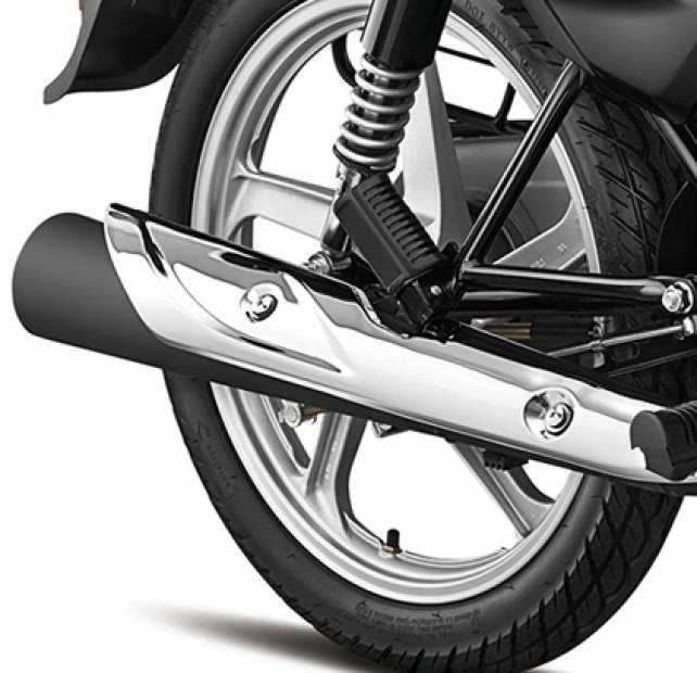 Chrome Plated Muffler And Rugged Shockers