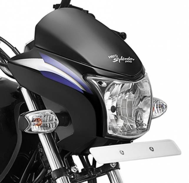 Sporty Windshield Visor With Powerful Headlamps