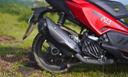 2025 Hero Xoom 160 Red Exhaust