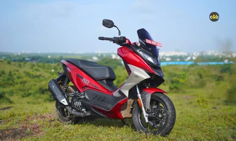 2025 Hero Xoom 160 Red Style