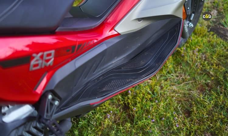 2025 Hero Xoom 160 Red Stand