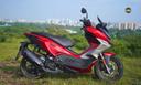 2025 Hero Xoom 160 Red Sideview