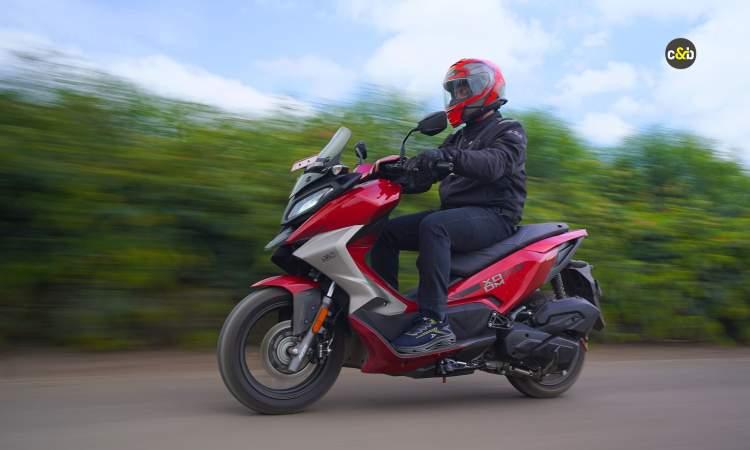 2025 Hero X 4oom 160 Rideview