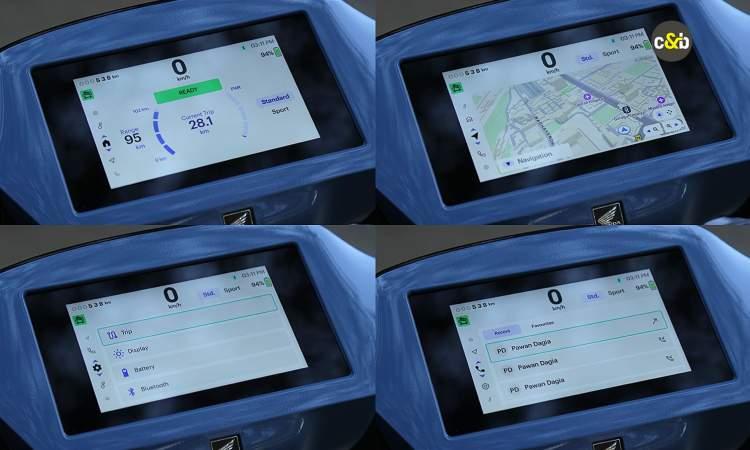 Honda Activa E Navigation Maps Call Menu Music Controls Carandbike 9 85c3e0617f