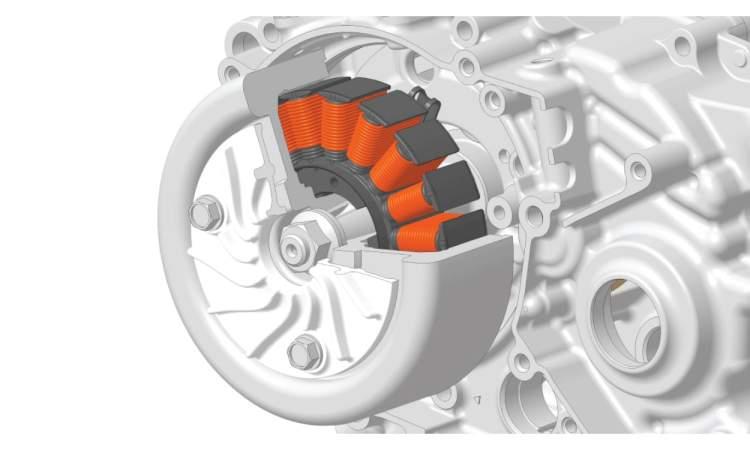 Honda CB 125 Hornet Engine