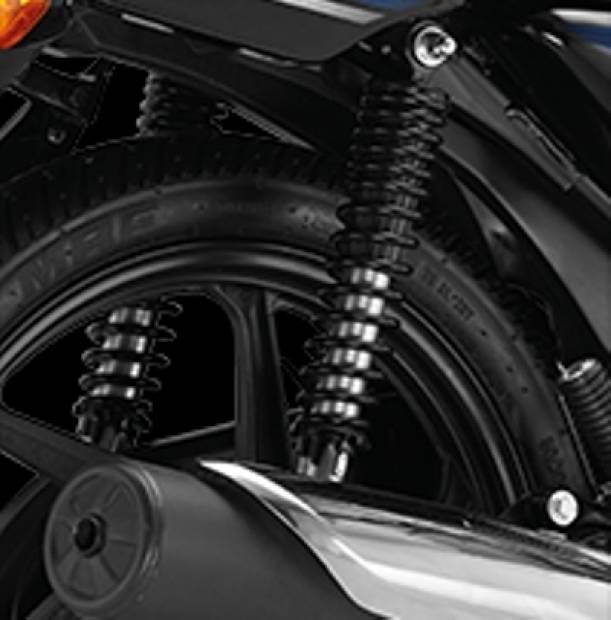 5 Step Adjustable Rear Suspension