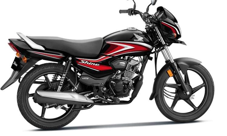 Honda Cb Shine 100 Sideview