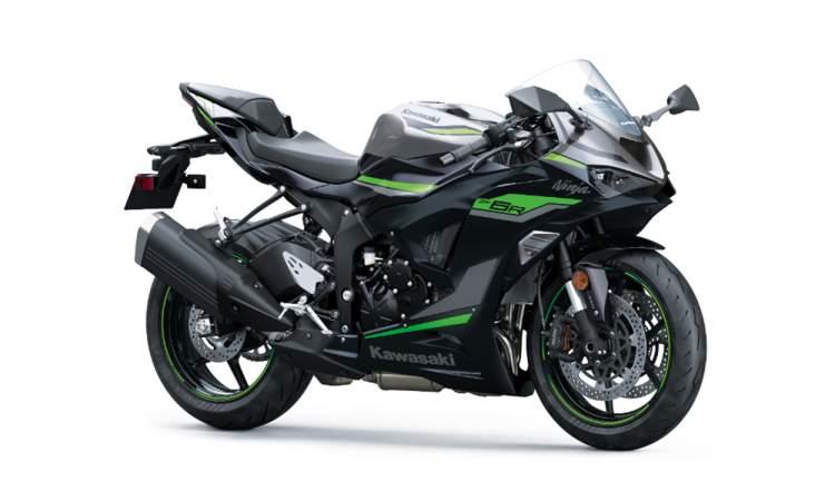 Kawasaki Ninja Zx 6r Metallic Graphite Gray Side View