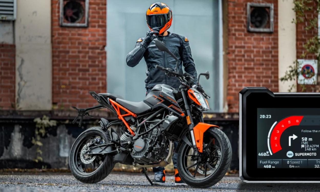 Ktm 200 Duke sideview