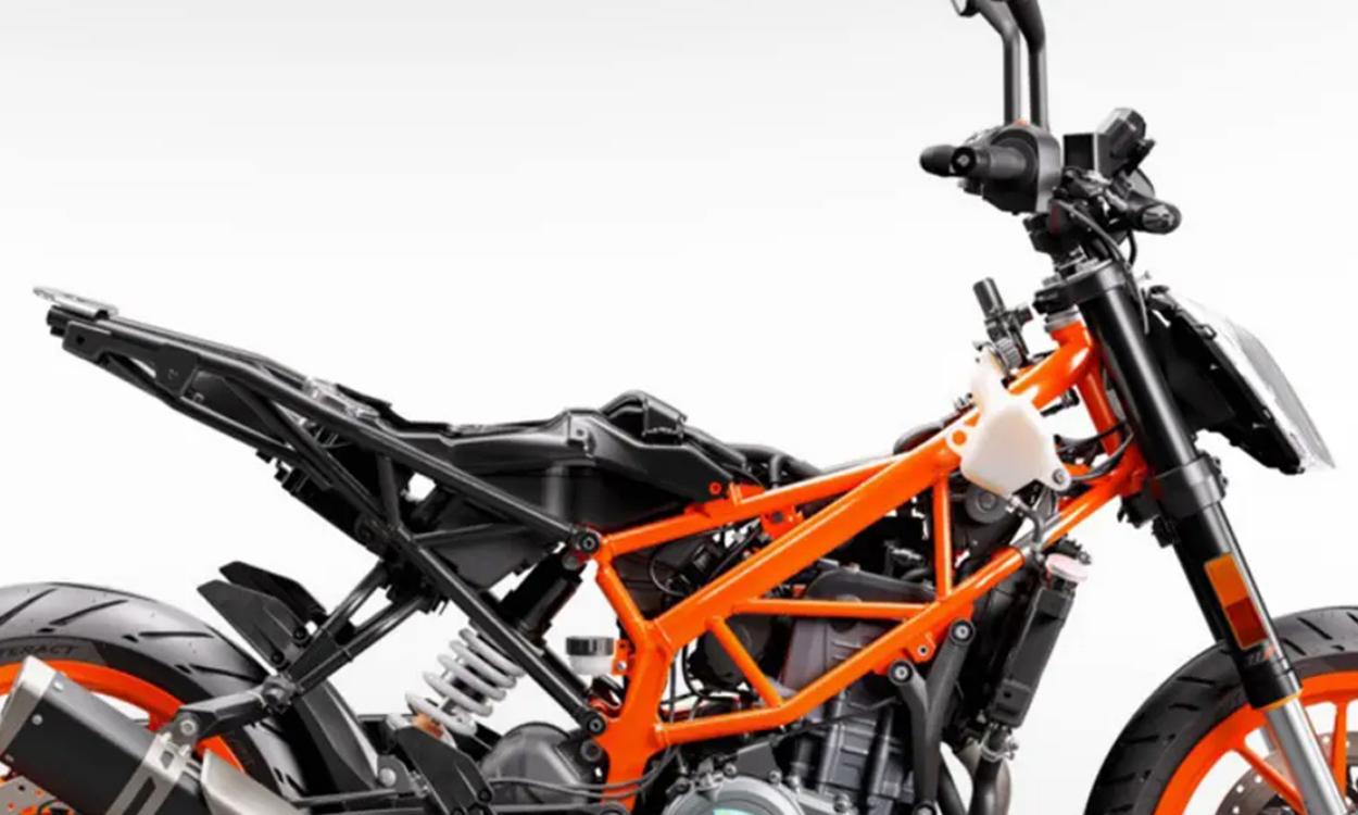 Ktm 200 Duke split Streel Trellis Frame