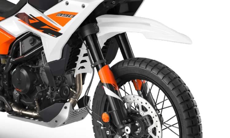 KTM 390 Adventure front ture