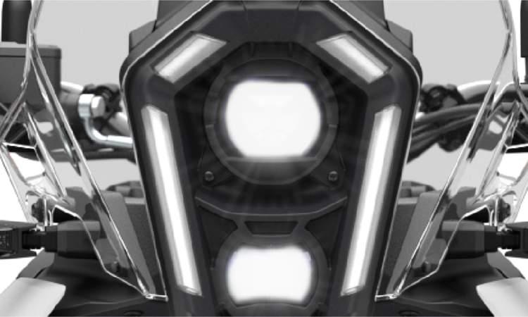 KTM 390 Adventure headlight
