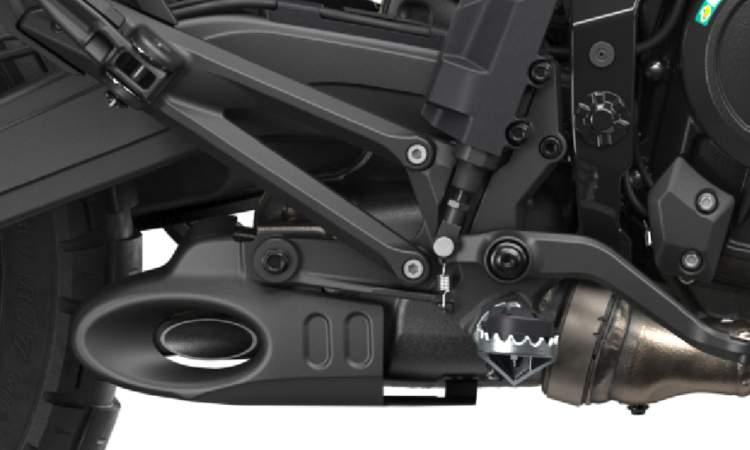 KTM 390 Adventure silencer