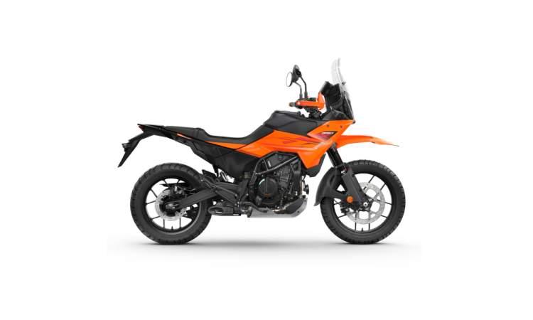KTM 2025 390 adventure x front rite