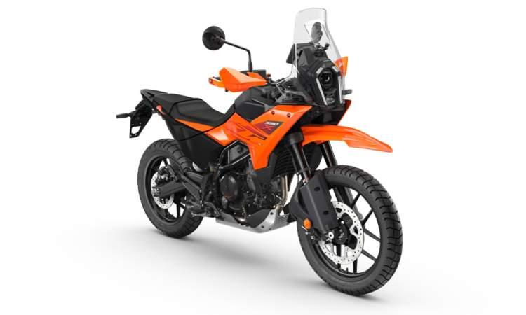 KTM 2025 390 adventure x front sa