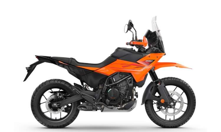 KTM 2025 390 adventure x side rite