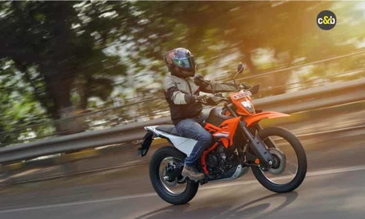 KTM 390 Enduro R Ride Look