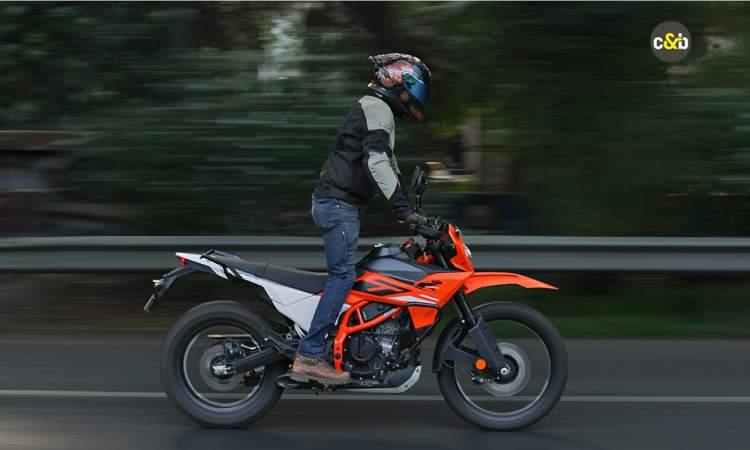 KTM 390 Enduro R Ride Look
