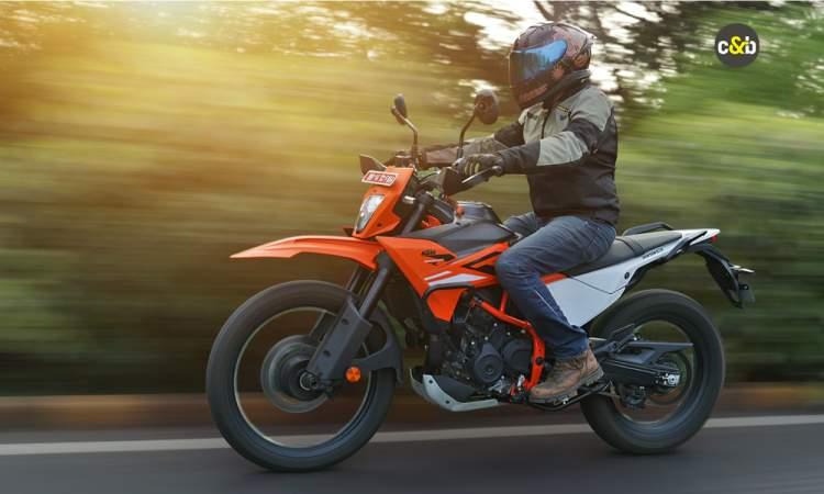 KTM 390 Enduro R Ride Look