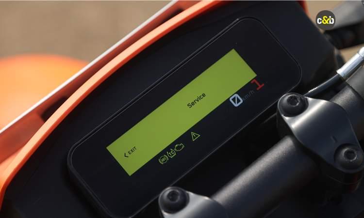 KTM 390 Enduro R Seat Instrument Console