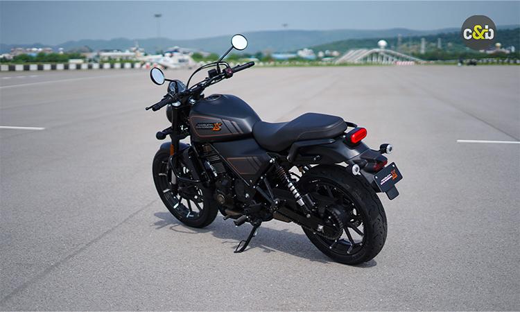 Harley Davidson x440 rearview